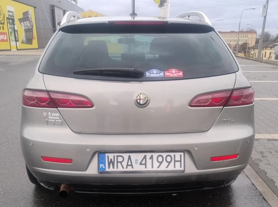 Alfa Romeo 159 cena 16500 przebieg: 172200, rok produkcji 2010 z Radom małe 92